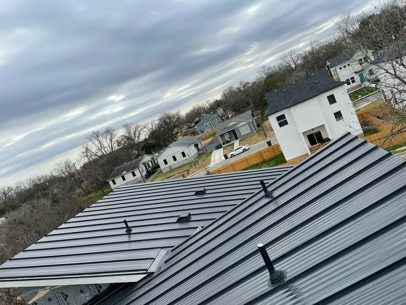 Standing seam metal roof panels with vents for Skylight Repair in State College